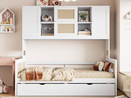 Daybed And All In One Cabinet And Shelf