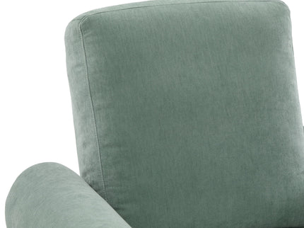 Manual Swivel Recliner Rocker Chair With Adjustable Backrest