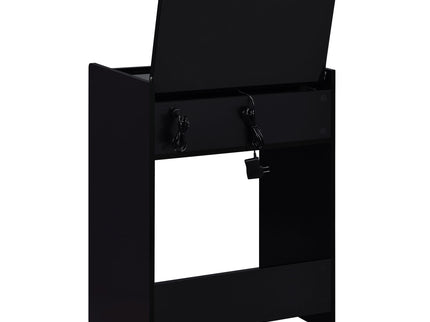 Ayuba - 3 Drawer Makeup Vanity Table With Mirror And Stool
