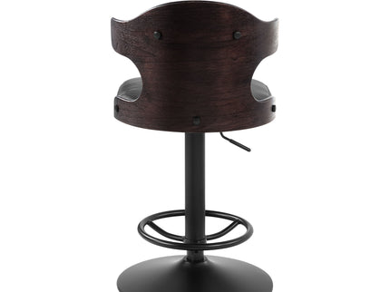 Saby - Adjustable Stool With Swivel - Charcoal