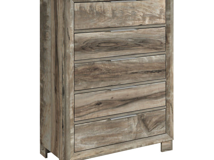 Cllisie - 5 Piece Bedroom Set With Padded Headboard