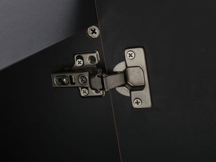 Contemporary Freestanding Bathroom Vanity With Adjustable Shelves