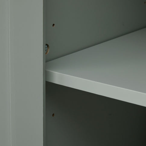 Tall Storage Cabinet With 2 Drawers For Bathroom