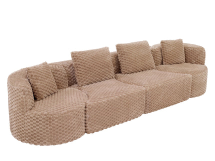 Modular Sectional Sofa With Free Combination Design