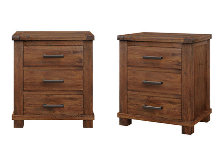 3 Drawer Nightstand