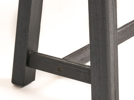 Cloud - Outdoor Bench With Acacia Wood Frame And Slat Panel Design