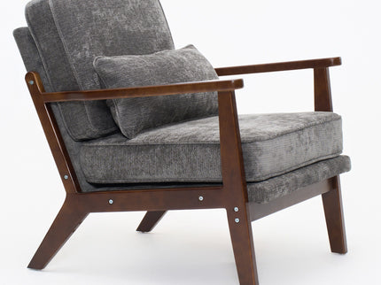 Living Room Chair With Lumbar Pillow
