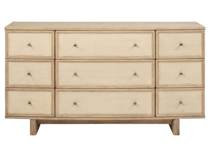 Kimpton - 9 Drawer Dresser Cabinet - Beige