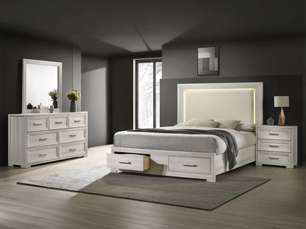 Colorado - Bedroom Set With Upholstered LED Headboard