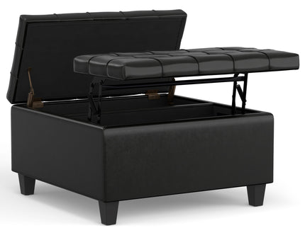 Harrison - Upholstered Coffee Table Storage Ottoman