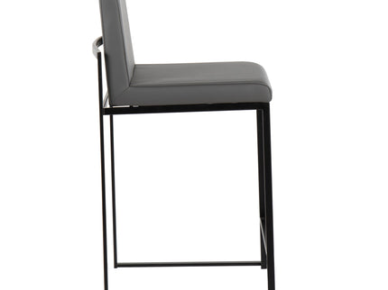 Fuji - Contemporary Modern Elegance, High Back Counter Stool