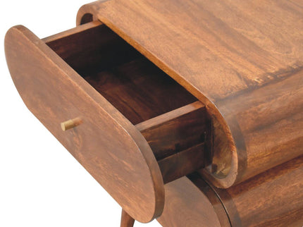 Bubble Nightstand - Brown