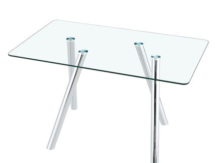 Dining Table With Transparent Surface