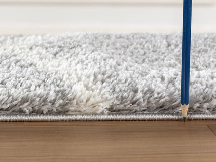 Loft Shag - 7'10" X 9'10" Shaggy Area Rug - Gray