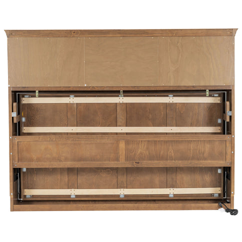 Murphy Bed With Charging Station And Drawer