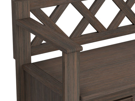 Amherst - Handcrafted Entryway Storage Bench