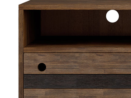 Clarkson - TV Stand - Rustic Natural Aged Brown