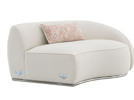 Sahara - Boucle Sectional Sofa With 3 Pillows - Beige
