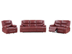 Red / 3 Pc. Sofa, Loveseat, Chair