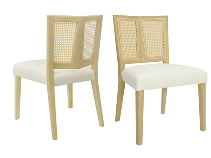 Rattan Dining Chair Without Arms (Set of 2)