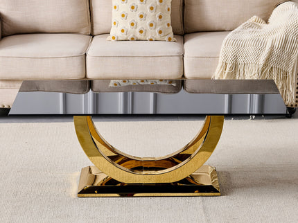 Rectangular Coffee Table With Base