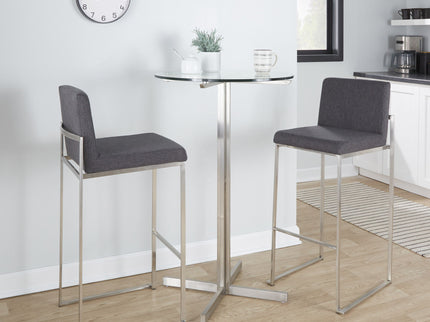 Fuji - Contemporary And Modern Elegance High Back Barstool