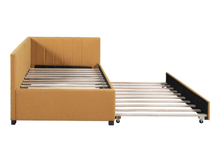 Upholstered Daybed, Sofa Bed Frame, No Box Spring Needed
