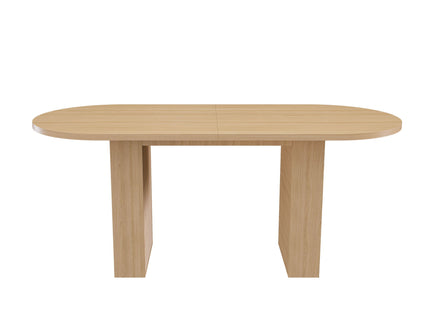 Modern Farmhouse Oval Dining Table With Slim Base