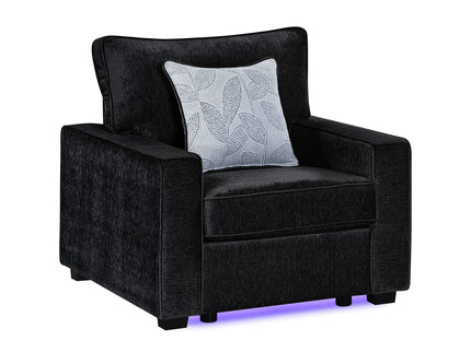 Rita - Accent Chair With LED Underlighting