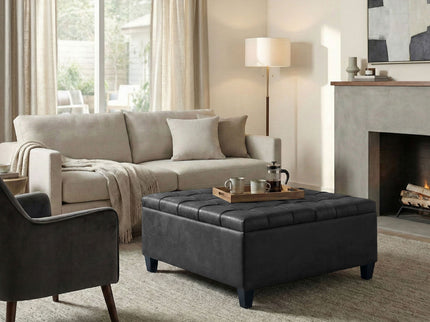 Harrison - Upholstered Coffee Table Storage Ottoman