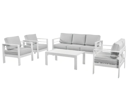 Outdoor Patio Set With All-Weather Thick Cushions