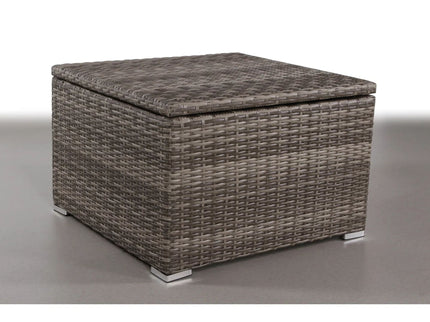 Outdoor Storage End Table - Gray Mix