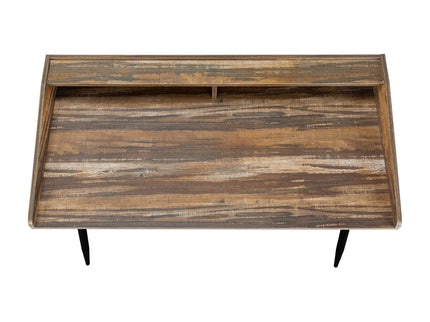 Computer Desk For Home Office, Sturdy Construction, Storage Shelves