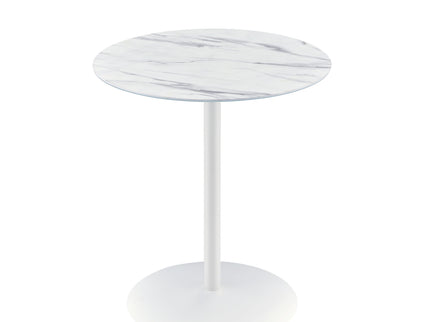 Circa - 17.5" End Table With Marble Textured Top