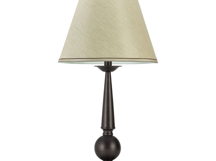 Table Lamps With Cone Shade (Set of 2) - Beige / Brown