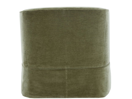 Elm - Skirted Swivel Chair
