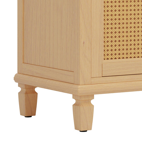 Bathroom Vanity With Ceramic Sink, Modern Free Standing Cabinet With Soft Close Drawers