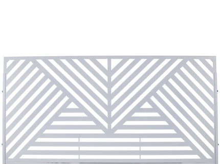 Freestanding Outdoor & Indoor Freestanding Metal Privacy Screen