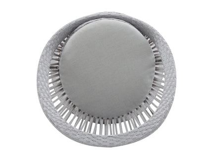 Modern Swivel Wicker Lounge Chair With Round Design