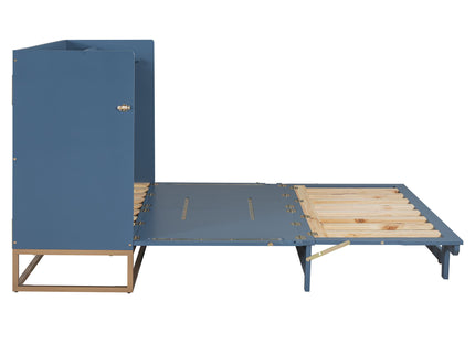 Murphy Bed With Iron Legs, Modern Design