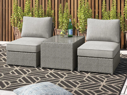 Modern Wicker Outdoor Seating Set With Cushions