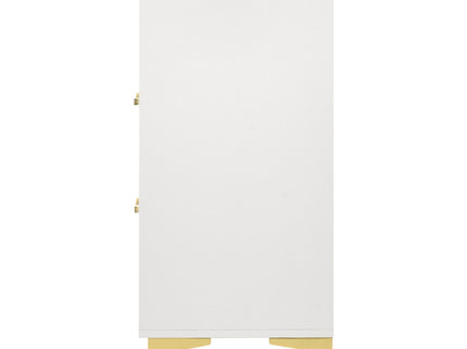 Karena - Rectangular 6 Drawer Dresser - White