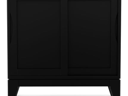Harper - Low Storage Cabinet - Black