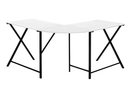 Computer Desk, Home Office, Corner, L Shape, Laptop, Contemporary / Modern