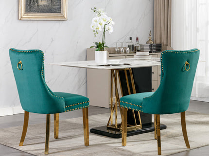 Nikki - Modern, High-End Tufted Dining Chair (Set of 2)