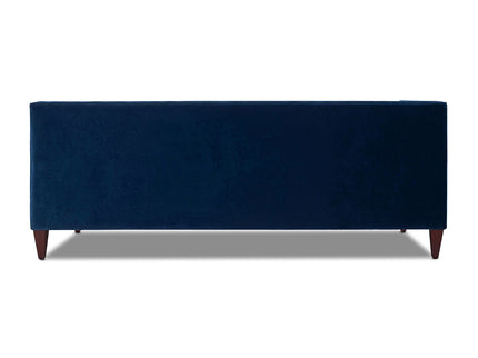 Jack - Modern Tuxedo Tufted Sofa - Navy Blue