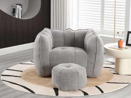 Soft Bean Bag Chair With High Resilient Foam