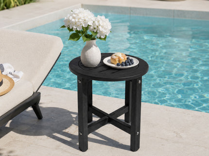 Round Outdoor Side Table