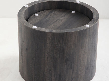 Modern Round Nesting Coffee Table (Set of 2)