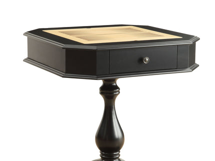 Bishop - Reversible Chess Checker Game Table With Game Tray (Chess Fingures Not Included)